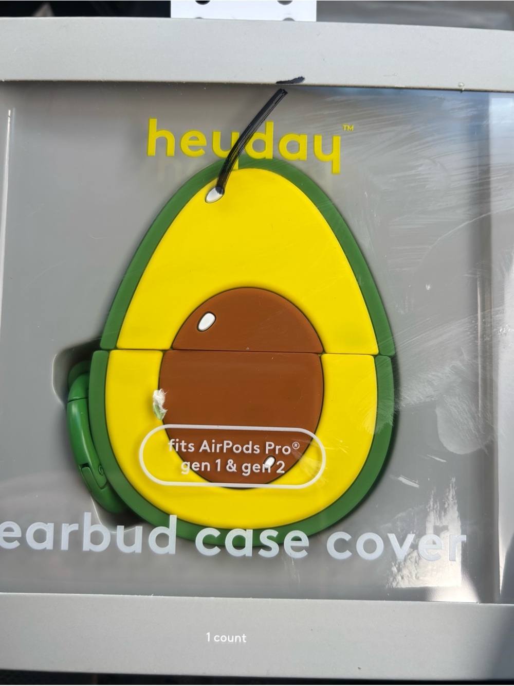 heyday Avocado Silicone AirPods Pro Case - Yellow & Green & Brown
